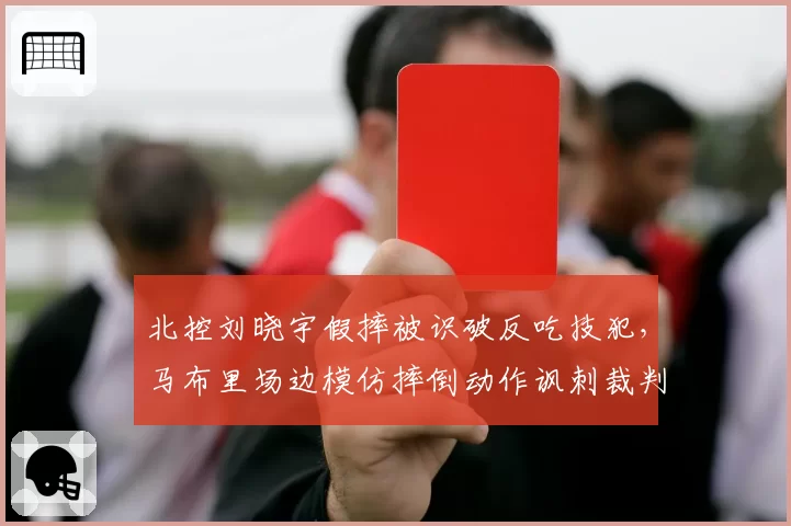北控刘晓宇假摔被识破反吃技犯，马布里场边模仿摔倒动作讽刺裁判